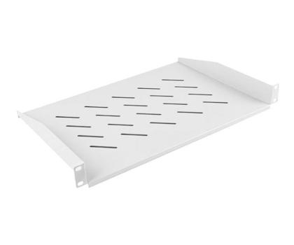 Akcesorium do szafy RACK Lanberg Półka do szaf 19" 1U (biała)